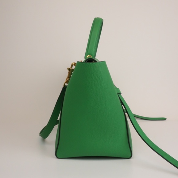 Celine Mini Belt Bag Green Grained Calfskin - Picture 4 of 8